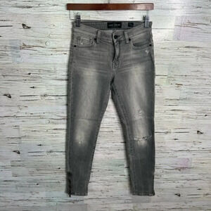 Lucky brand Ava skinny gray size 24 jeans